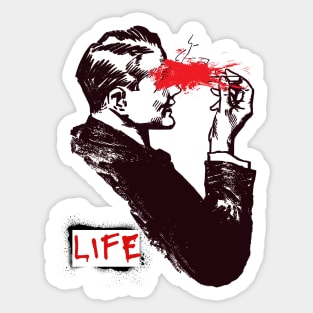 Life smoking Sticker